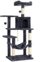 FEANDREA PCT161G01 Többszintes Macskafa Plüss Sisallal Füstszürke (EUZ-PCT161G01V1)