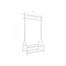 Songmics Vintage ruhatartó állvány cipőtárolóval - Songmics - 80 x 173 cm