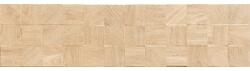 Mexen Riga Lyon Crema üveges porcelán, fa hatású fali lap 120 x 30 cm, matt - TL713-120-030-53 (TL713-120-030-53)