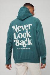 Boohooman Kapucnis Pulóver Never Look Back Felirattal Y73 B18__S