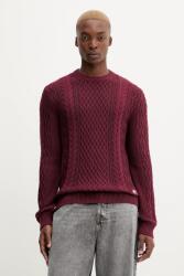 Tommy Hilfiger pamut pulóver - burgundia XXL - answear - 30 990 Ft