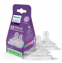 Philips Avent Natural Cumisüveg Etetőcumi Kólika Elleni 6M+ (SCY965/02)