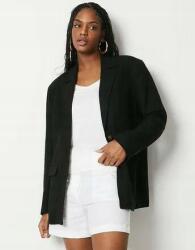 Warehouse Fekete Egysoros Laza Klasszikus Blézer Zsebek Warehouse 38