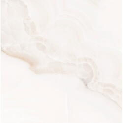 Mexen Onyx Fehér mázas gres rekt. G1, padló- és falicsempe 60 x 60 cm, fényes - TL106-060-060-01 (TL106-060-060-01)