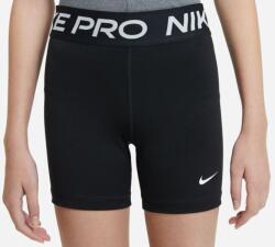 Nike Pantaloni scurți fete Nike Pro 3in - black/white (DA1033-010)