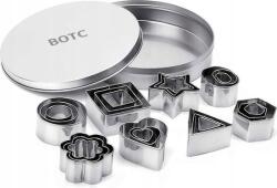 BOTC Süteményformázó készlet 24 db-os - fém lyukasztók Botc dobozzal (Forma do ciastek 24)