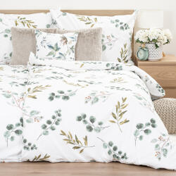 4home Pamut ágynemű Eukaliptusz, 220 x 200 cm, 2 db 70 x 90 cm