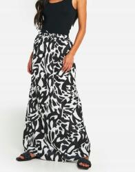 Boohoo Maxi Szoknya Kontraszt Print Kötés Eyq B18__S