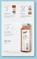 Missha Világosító arcmaszk 3-Step Whitening Mask - 1.5 g, 1.5 g, 25 g / 1 db