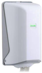 Vialli Mini tekercses kéztörlő adagoló ABS műanyag, fehér - tisztitoszertrendelek