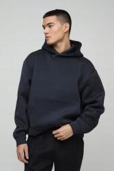 Boohooman Fekete Kapucnis Pulóver Ytn B18__S