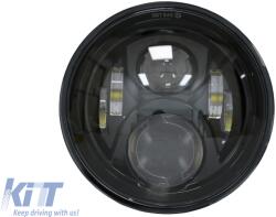 KITT LED motorkerékpár Első lámpa Honda CB250 CB400 CB500 CB1300 / Hornet 250 / Hornet 600 Hornet 900 / VTR250 VTEC400 modellekhez, 75W 7 colos IP67 H4 (HLU7INCHMOTO1)