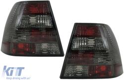 KITT Lightning Első lámpák VW Bora 98-05_2 körgyűrűk_fekete (SWV07DB)