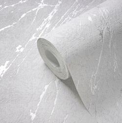 AS Creation Vinil Fali Tapéta Flizelin Márvány Ezüst Zsinórokkal (393361)