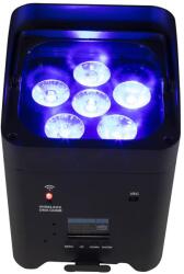 SHEHDS Akkumulátoros Led PAR 6x18W (STGZ-RCBaP0618F)