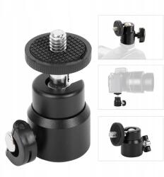  Állvány Adapter Mini Gömbfej 1/4" Menetes Fényképezőgépekhez (A00478-01)