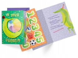  B6 Gyerek Szülinapi Bérlet (cserélhető Számjegyek)