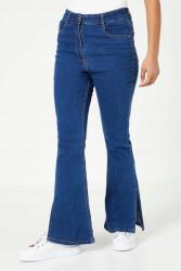 Oasis Kék Klasszikus Farmer Nadrág Harang Magas Derekú Oasis 34