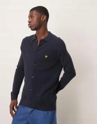 Lyle & Scott Sötétkék Kötött Ing Jsa B17__XL