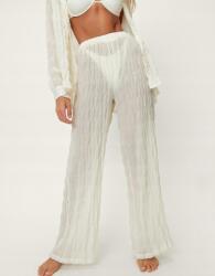 Nasty Gal Egyenes Szárú Magas Szárú Nadrág Casual RI2 B18__L