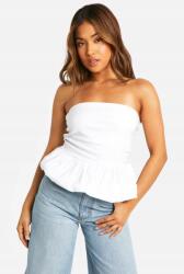 Boohoo Fehér Felső Cső Jvj B18__M