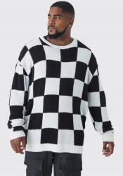 Boohooman Kötött Pulóver Kontraszt 5DO B18__XXL