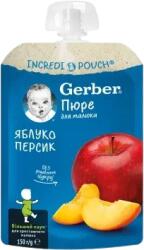 Gerber Piure mere si piersica, 150g, Gerber