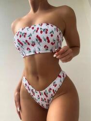 Shein Női Fürdőruha Kétrészes Mintás