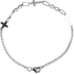 Flippy Bratara Argint 925 Cruce si Infinit, 2 g (teo-13376)