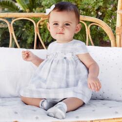 Mayoral 1829 Kockás lenvászon ruha [Méret 65cm. ]