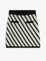 Bonprix Csíkos Kötött Szoknya 44/46-OS