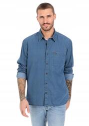 Camel Active Férfi Hosszú Ujjú Farmer Ing Zsebbel M J7C