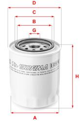 SOFIMA Filtru ulei SOFIMA S 3297 R (S 3297 R) - automobilus