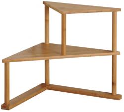 KESPER kétszintes konyhai polc, bambusz (58802)