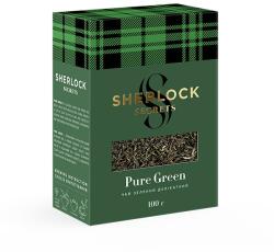 MAY LLc Sherlock Secrets - Pure Green, prémium szálas zöld tea, 100g