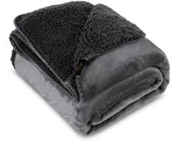 Eurofirany Tedy karosszék takaró Acélszürke 70x160 cm (HS436588)