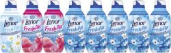 Lenor 1× Sensitive, 2× Pink Blossom, 5× Fresh Wind, 8× 700 ml (400 mosás)