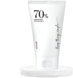 Anua Heartleaf 70% Soothing Cream - nyugtató, 70% szívlevél kivonattal, 100 ml