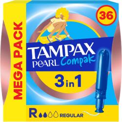 Tampax Compak Pear Regular applikátorral, 36 darab
