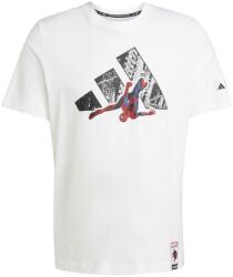 Adidas M Spiderman Ts JW8842 Férfi Póló Fehér L (JW8842-L)