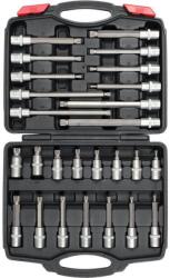 TOYA Spline bitkészlet 1/2", M5 - M16, 26 db
