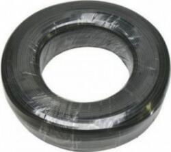  Cablu rola telefon 4 fire flat 100m Negru (tk4-1b)