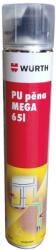 Würth 1K PU Mega Pisztolyos szerelőhab, 1000 ml (892152422)