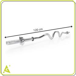 SPRINGOS Act0007 griff erősen hajlított 120 cm, 25 mm (ACT0007)