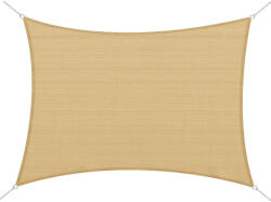 Outsunny UV napvitorla, Homokszín, 4x6 m