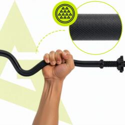 SPRINGOS Act0009 griffmadár hajlítás fekete 120 cm, 25 mm (ACT0009)