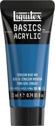 Liquitex Basics Akril festék 470 Cerulean Blue Hue 22 ml 1 db (72.2934)