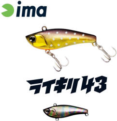 Ima Raikiri Vibration 43S 4, 3cm 4gr 009 Titanium Black Wobbler (RK43-009)