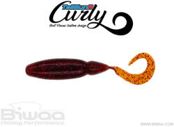 Biwaa Tailgunr Curly 6, 3cm 012 Bloodworm Texas Craw Gumihal 8db (B002056)