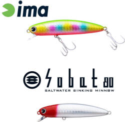 Ima Sobat 80S 8cm 13gr 115 Red Head Wobbler (SB115)